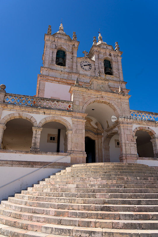 Nossa Senhora da Nazare教堂，圣所，Nazare，葡萄牙。